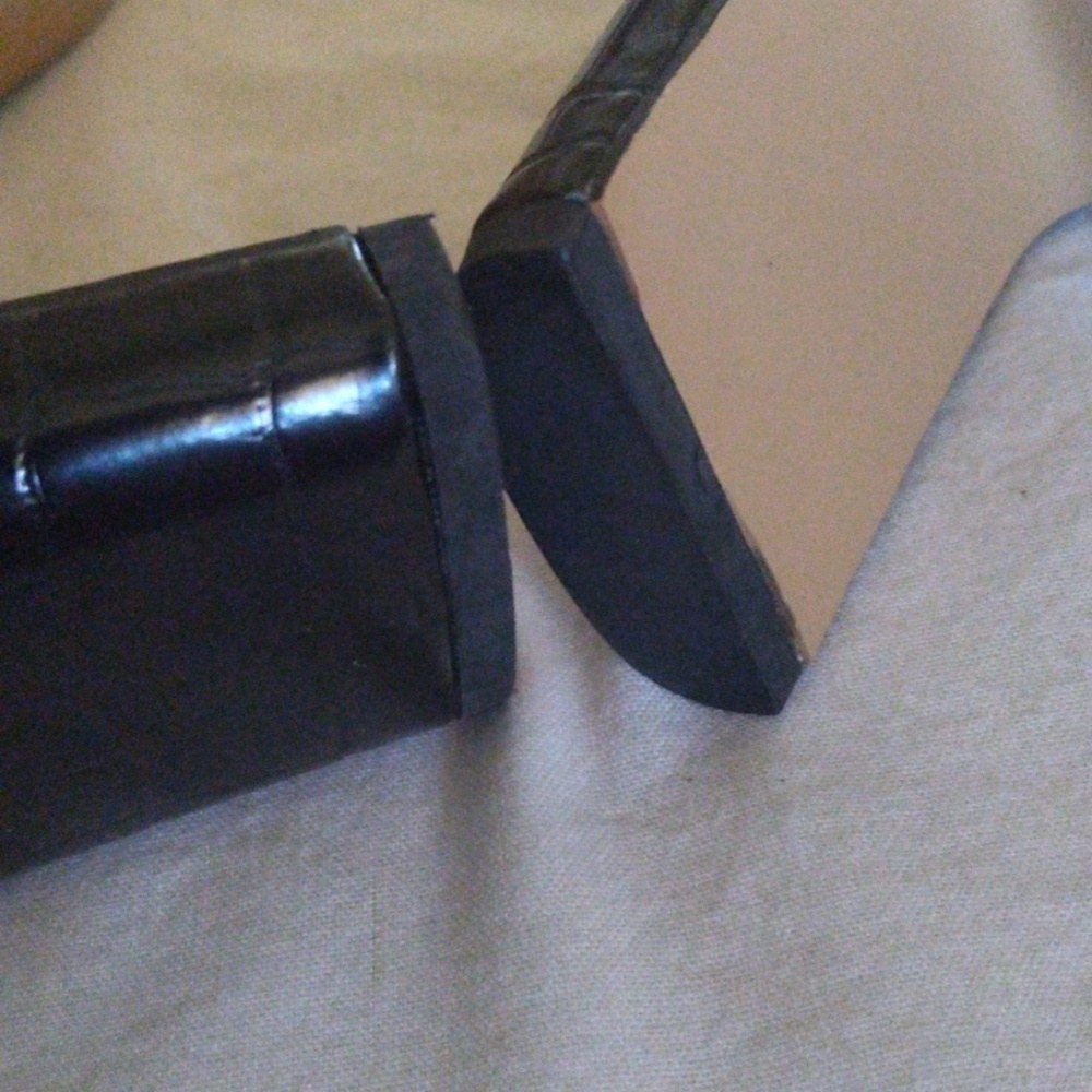 NWOT Black Strappy Women's Heels - Picture 9 of 9